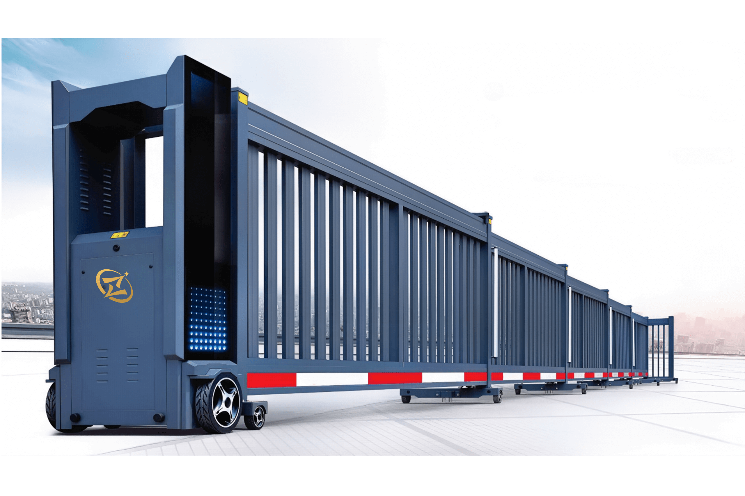 智能伸缩平移门